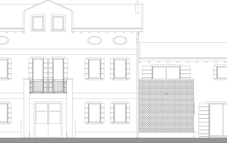 costruzione di un fabbricato ad uso residenziale | Borgoricco, Padova | progettazione strutturale | 2012